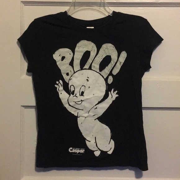 “BOO!” Casper the Friendly Ghost Women’s Tee - Picture 2 of 4